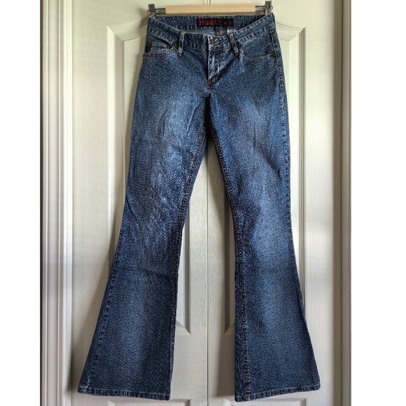 MUDD Jeans Denim flared pants US1 - Picture 1 of 5